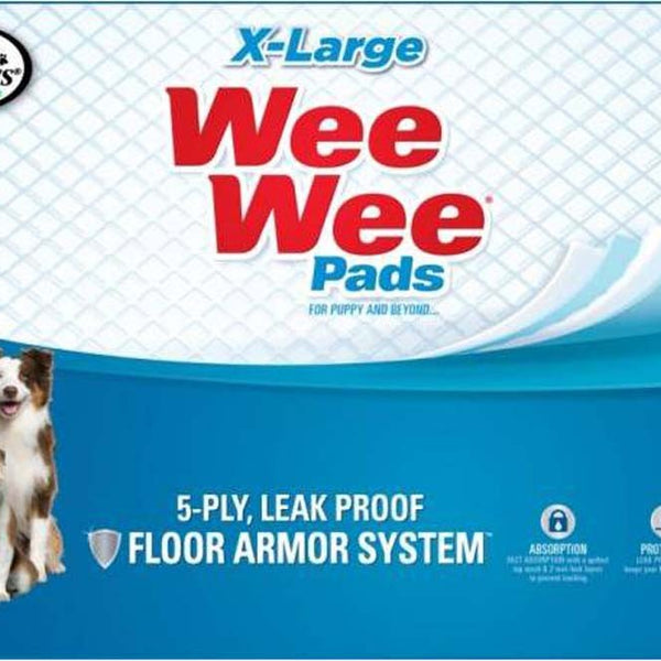 Four Paws Four Paws Wee-Wee Superior Performance X-Large Dog Pee Pads 1ea/75 ct, 28 in X 34 in