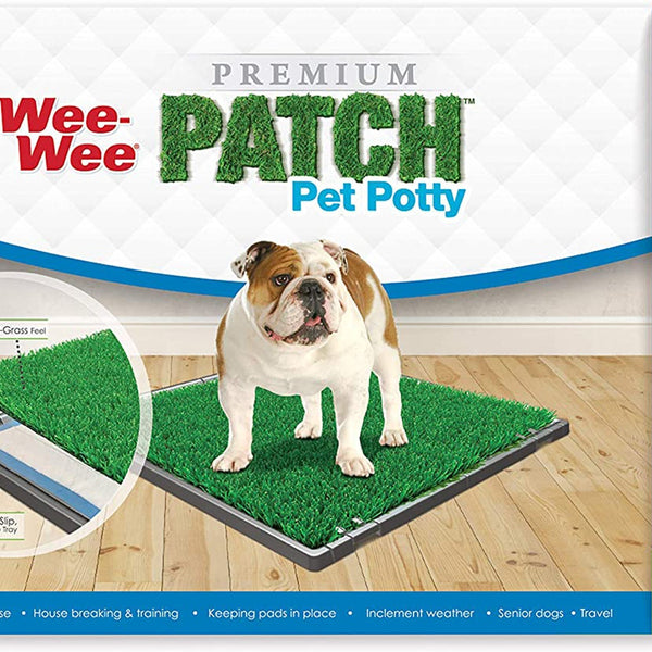 Four Paws Wee-Wee Premium Patch Indoor and Outdoor Pet Potty Premium Patch 1ea/24.5 in X 25.7 in (1 ct)