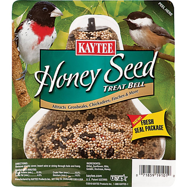 Kaytee Honey Bird Seed Treat Bell 1ea/1 lb