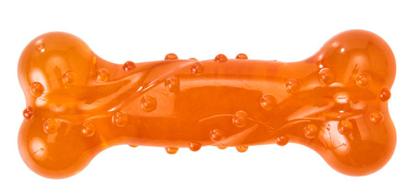Spot Play Strong ScentSation Bone Dog Toy Orange, 1ea/5 in