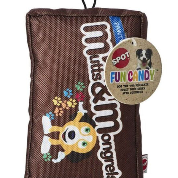 Spot Fun Candy Dog Toy Mutts Mongrels, 1ea/7 in