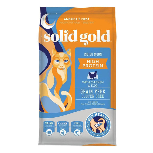 Solid Gold Cat Indigo Moon Grain Free 3Lb