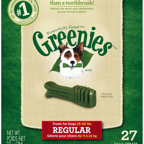 Greenies Dog Dental Treats Regular Original 1ea/27 oz, 27 ct