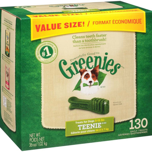 Greenies Dog Dental Treats Teenie Original 1ea/36 oz, 130 ct