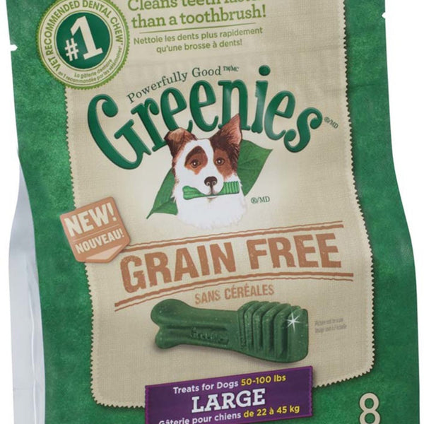 Greenies Grain Free Dog Dental Treats Large Original 1ea/12 oz, 8 ct