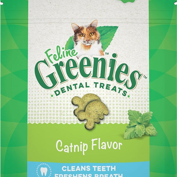 Greenies Feline Adult Cat Dental Treats Catnip 1ea/2.1 oz