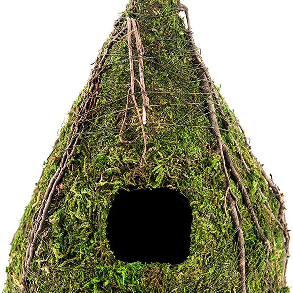 Galapagos Raindrop Deco Birdhouse Fresh Green 1ea/6Inx10 in