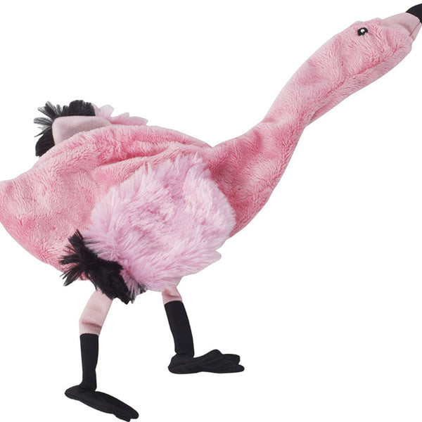 Skinneeez Exotic Series Dog Toy Flamingo Pink 1ea/Regular