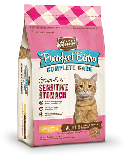 Merrick Cat Purrfect Bistro Bistro Complete Sensitive Stomach 7lbs.