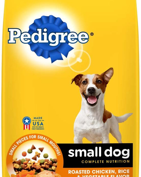 Pedigree Complete Nutrition Small Breed Adult Dry Dog Food Roasted Chicken, Rice & Vegetable 1ea/3.5 lb