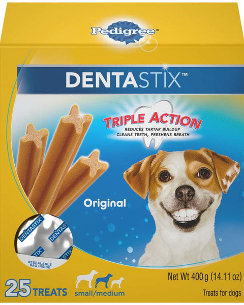 Pedigree DENTASTIX Dog Dental Treat Original 1ea/25 ct