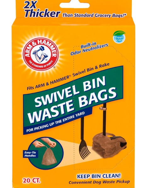 Arm & Hammer Waste Bags for Swivel Bin & Rake Penny 1ea/20 ct