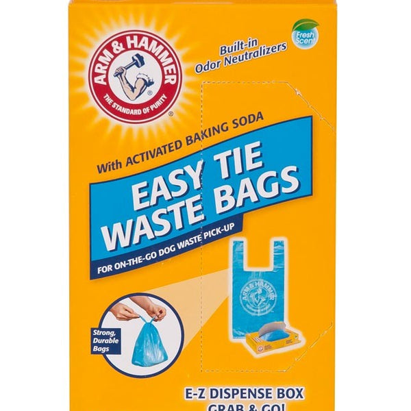 Arm & Hammer Easy-Tie Waste Bags Blue 1ea/75 ct