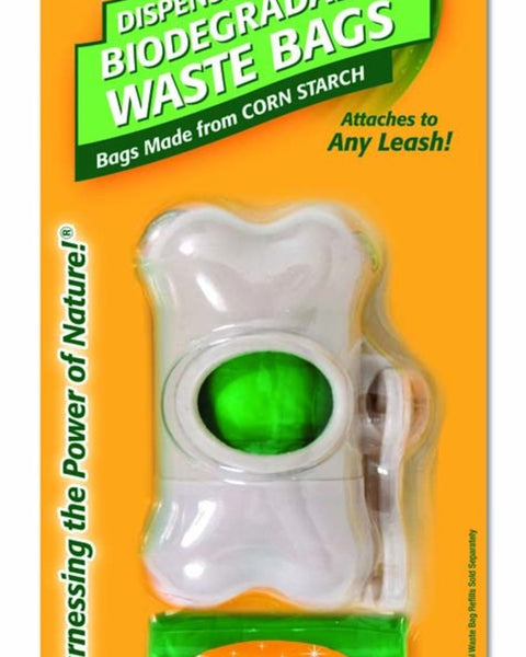 Arm & Hammer Bone Dispenser & Disposable Corn Starch Waste Bags White, Green 1ea/One Size, 30 ct