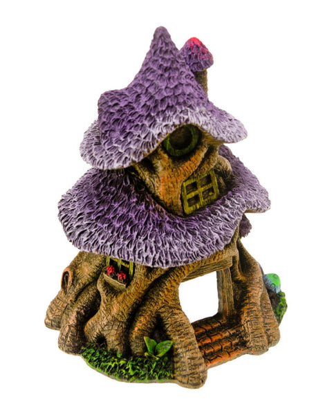 Blue Ribbon Pet Products Thatched Roof Tree House Ornament 1ea/One Size