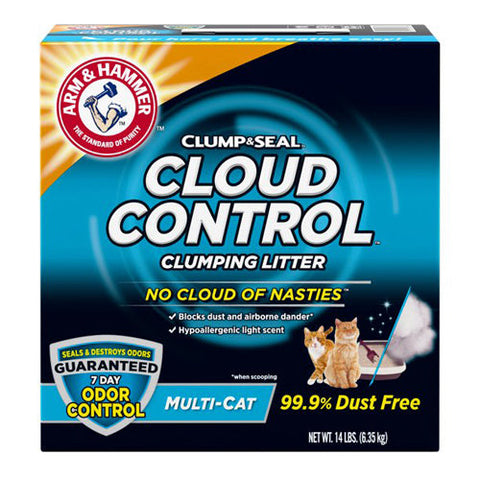 Arm & Hammer Cloud Control Multi-Cat Clumping Cat Litter 3ea/14 lb