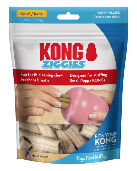 KONG Stuff'N Ziggies Puppy Treat 1ea/7 oz, 12 ct, SM