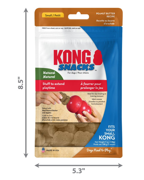 KONG Stuff'N Snacks Dog Treats Peanut Butter 1ea/SM, 8 oz