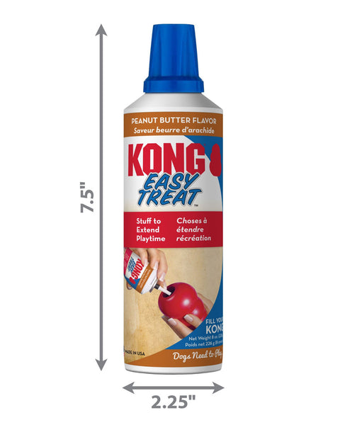 KONG Easy Treat Paste Dog Treat Peanut Butter 1ea/8 oz