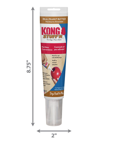KONG Stuff'N Dog Treat Paste Tube Peanut Butter 1ea/5 oz