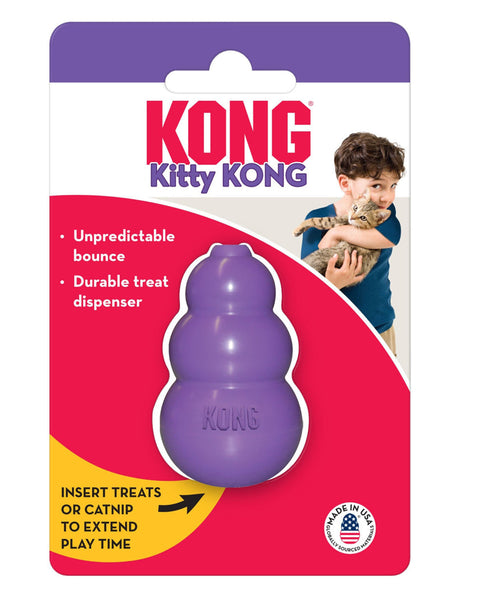 KONG Kitty Catnip Toy Purple 1ea/One Size