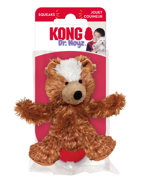 KONG Unstuffed Dog Toy Teddy Bear with Squeaker 1ea/XS