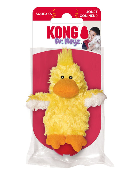 KONG Unstuffed Dog Toy Duck with Squeaker 1ea/XS