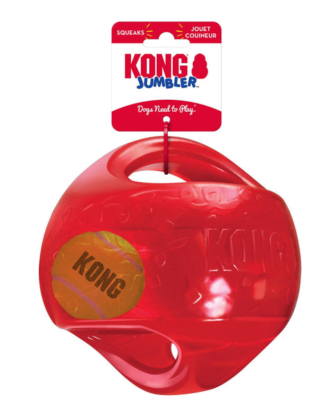 KONG Jumbler Dog Toy Ball Assorted 1ea/LG/XL