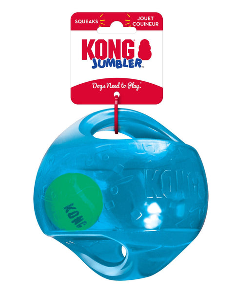 KONG Jumbler Dog Toy Ball Assorted 1ea/MD/LG
