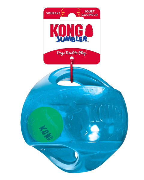 KONG Jumbler Dog Toy Ball Assorted 1ea/MD/LG