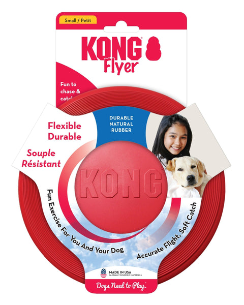KONG Flyer Dog Toy Red 1ea/SM