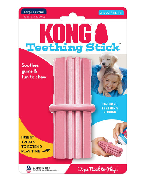 KONG Teething Stick Puppy Toy Assorted 1ea/LG