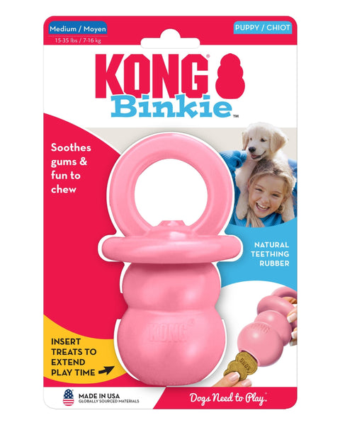 KONG Binkie Puppy Toy Assorted 1ea/MD