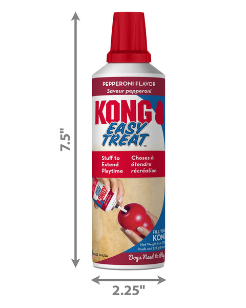 KONG Easy Treat Paste Dog Treat Pepperoni 1ea/8 oz