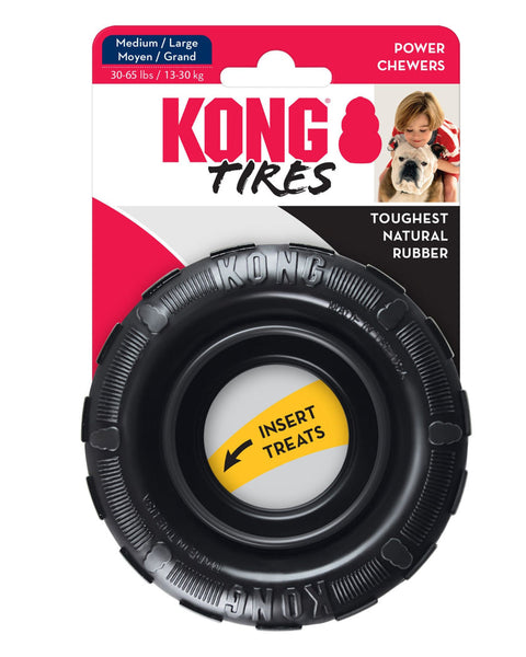 KONG TIRES Dog Toy 1ea/MD/LG