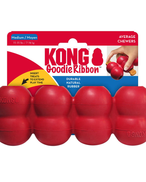 KONG Goodie Ribbon Dog Toy 1ea/MD