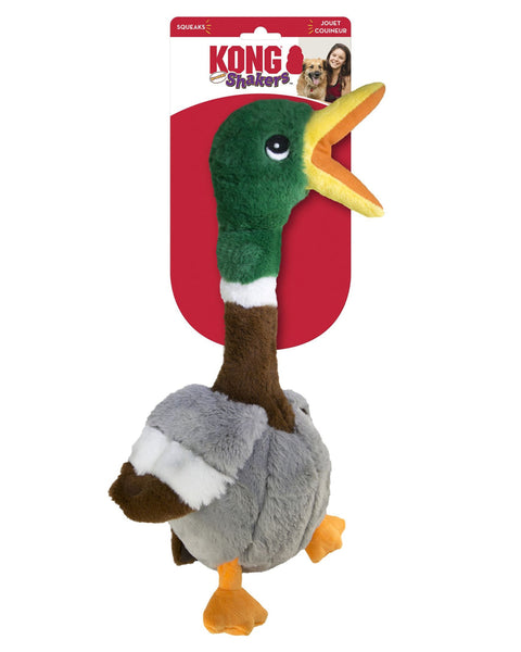 KONG Shakers Honkers Duck Dog Toy Multi-Color 1ea/LG