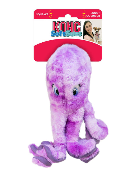 KONG Softseas Dog Toy Octopus 1ea/SM