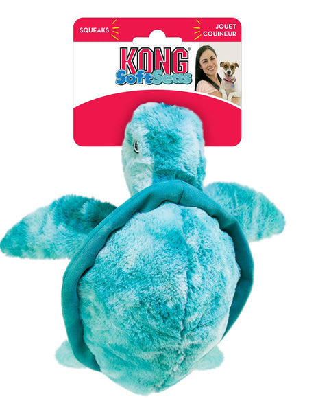 KONG Softseas Dog Toy Turtle 1ea/SM