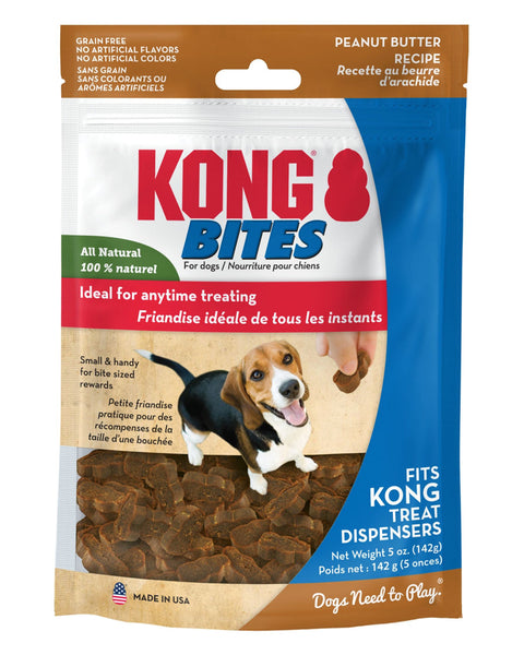 KONG Bites Dog Treats Regular Peanut Butter 1ea/5 oz