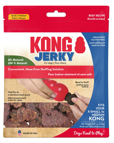 KONG Jerky Dog Treat Beef 1ea/SM/MD