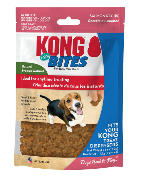 KONG Bites Dog Treats Mini Salmon 1ea/5 oz