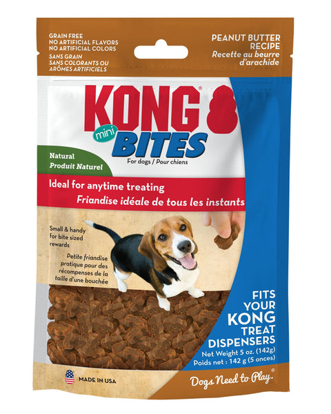 KONG Bites Dog Treats Mini Peanut Butter 1ea/5 oz