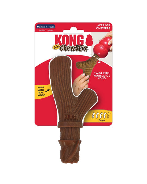KONG ChewStix Twist Dog Chew 1ea/MD