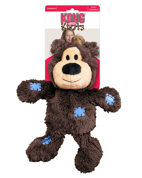 KONG Wild Knots Bear Dog Toy Assorted 1ea/XL