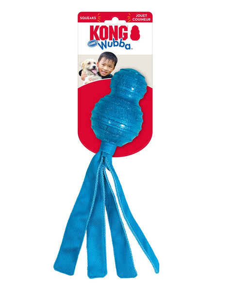 KONG Wubba Dog Toy Comet Blue 1ea/LG
