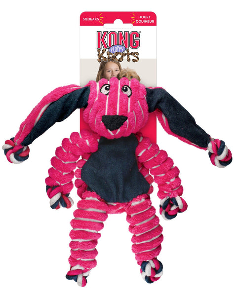 KONG Floppy Knots Bunny Dog Toy 1ea/SM/MD