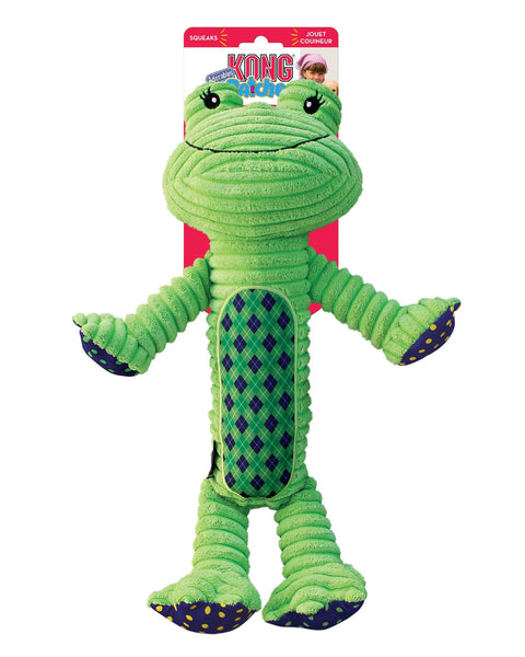 KONG Patches Adorables Plush Dog Toy Frog 1ea/XL