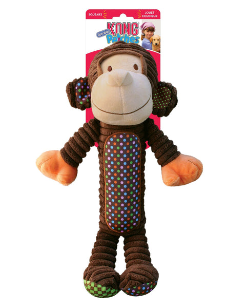 KONG Patches Adorables Plush Dog Toy Monkey 1ea/XL