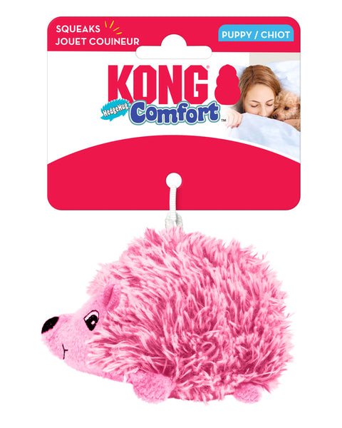 KONG Comfort HedgeHug Puppy Dog Toy Assorted 1ea/XS
